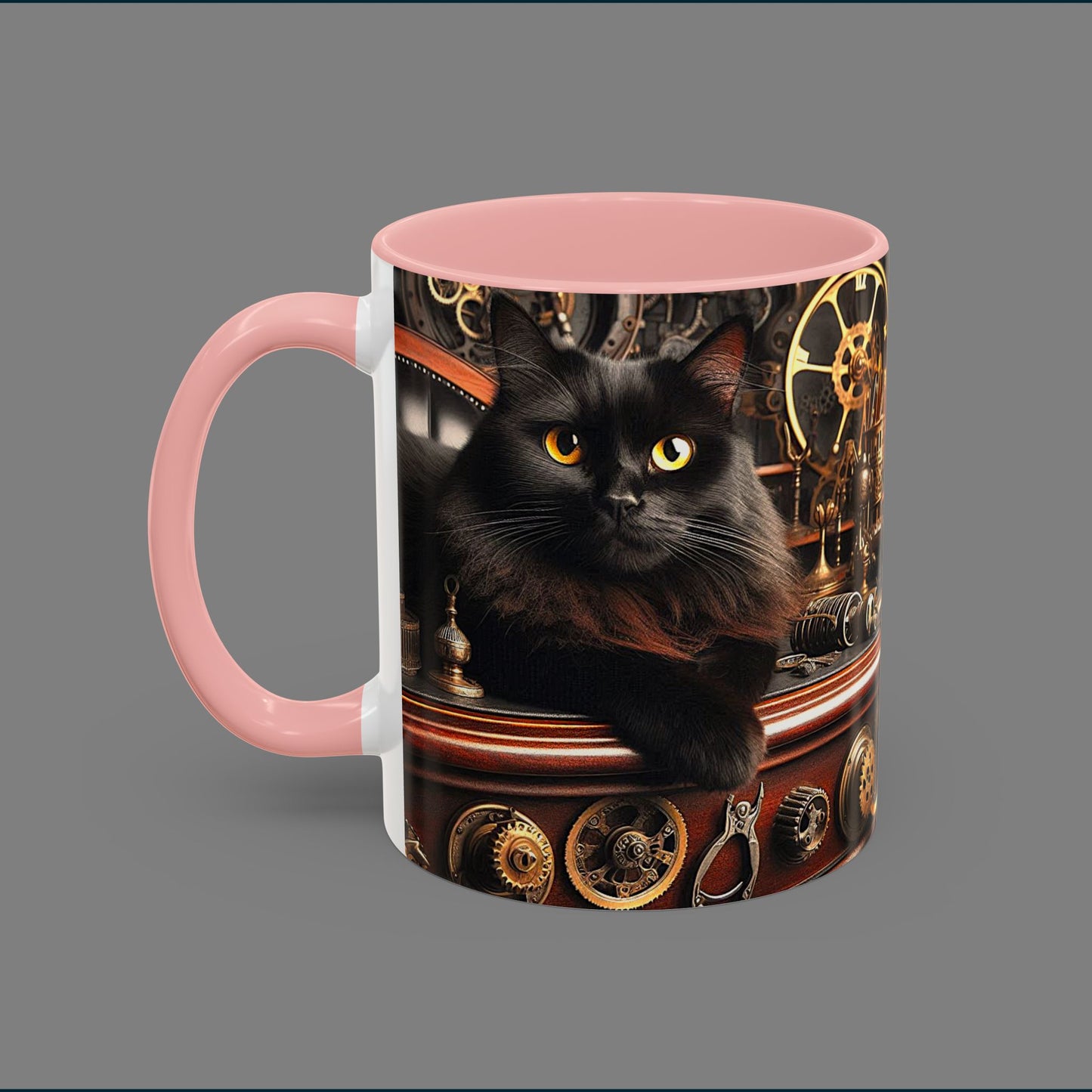 Black Cat Coffee Mug (11, 15oz)