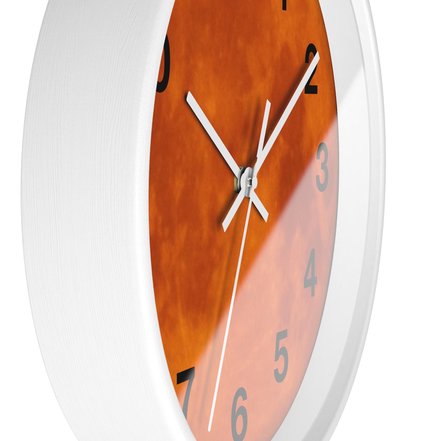 Clock: Full Blood Red Moon wall clock