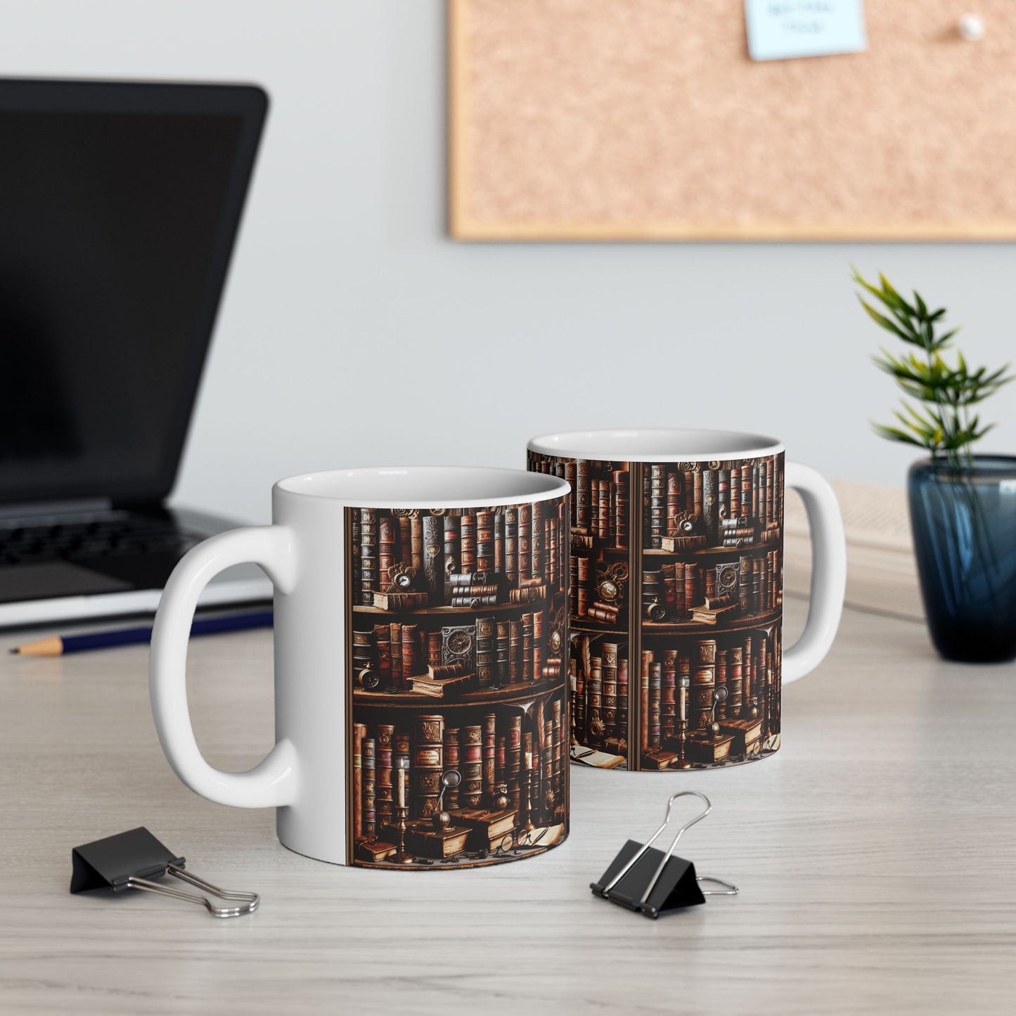 Bookworm Coffee Mug (11oz, 15oz) -