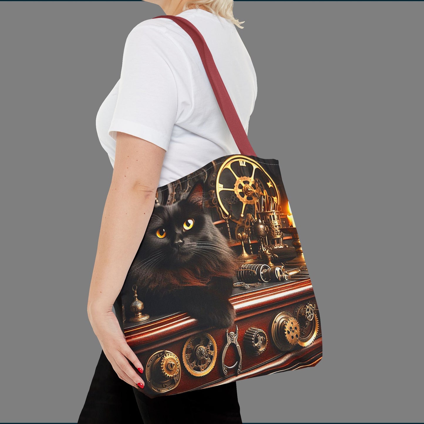 Black Cat Tote Bag