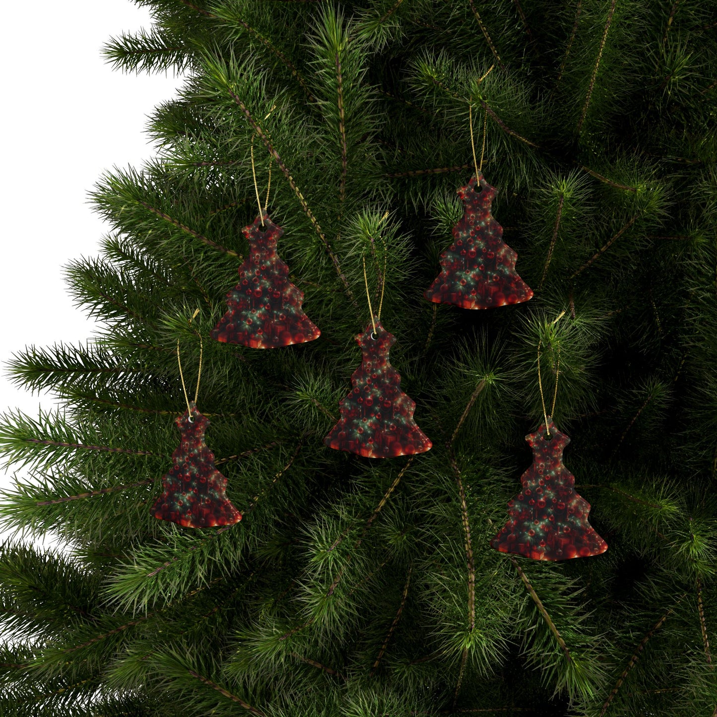 Christmas Ceramic Ornaments (1pcs, 5pcs, 10pcs, 20pcs)