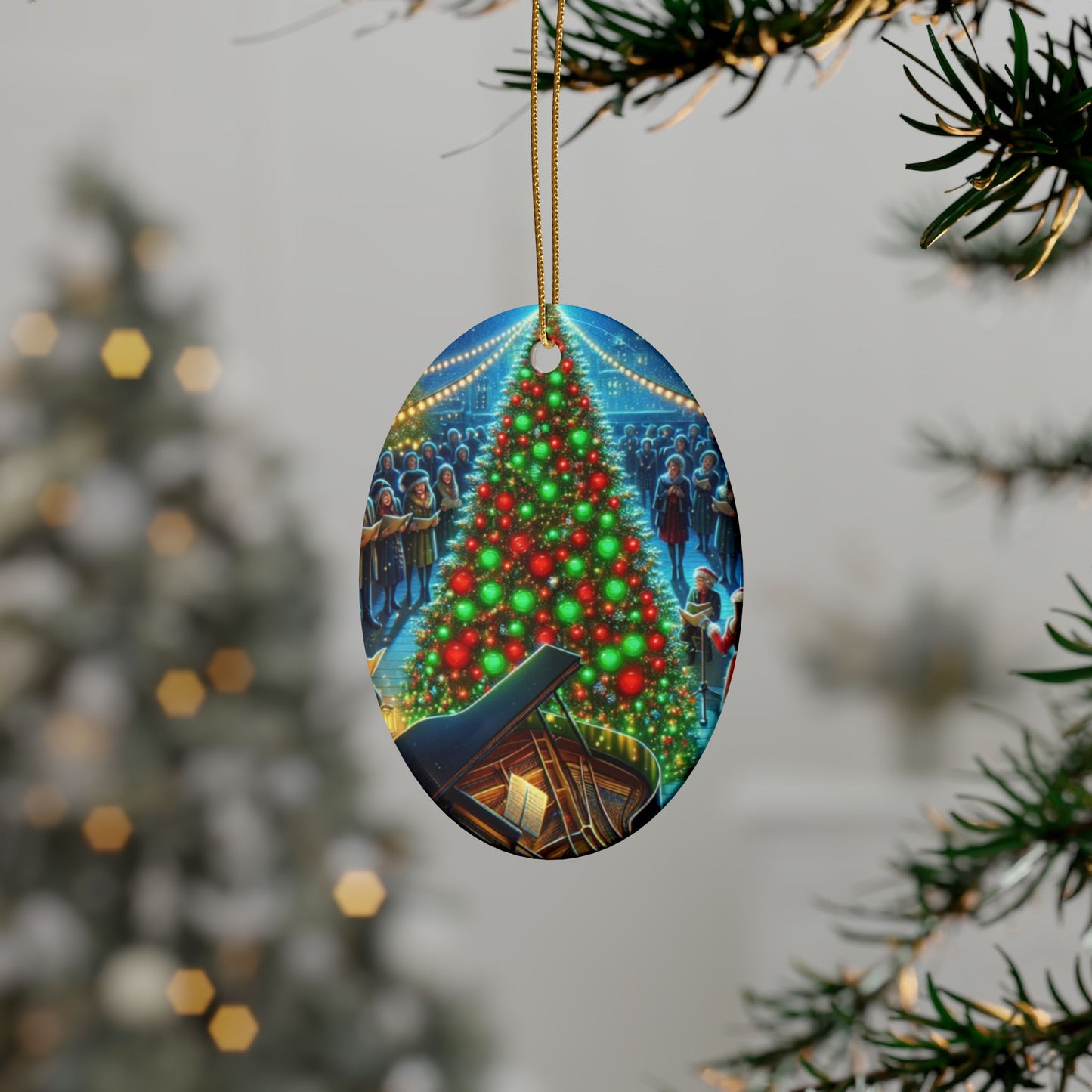 Christmas Ceramic Ornaments (1pcs, 5pcs, 10pcs, 20pcs)