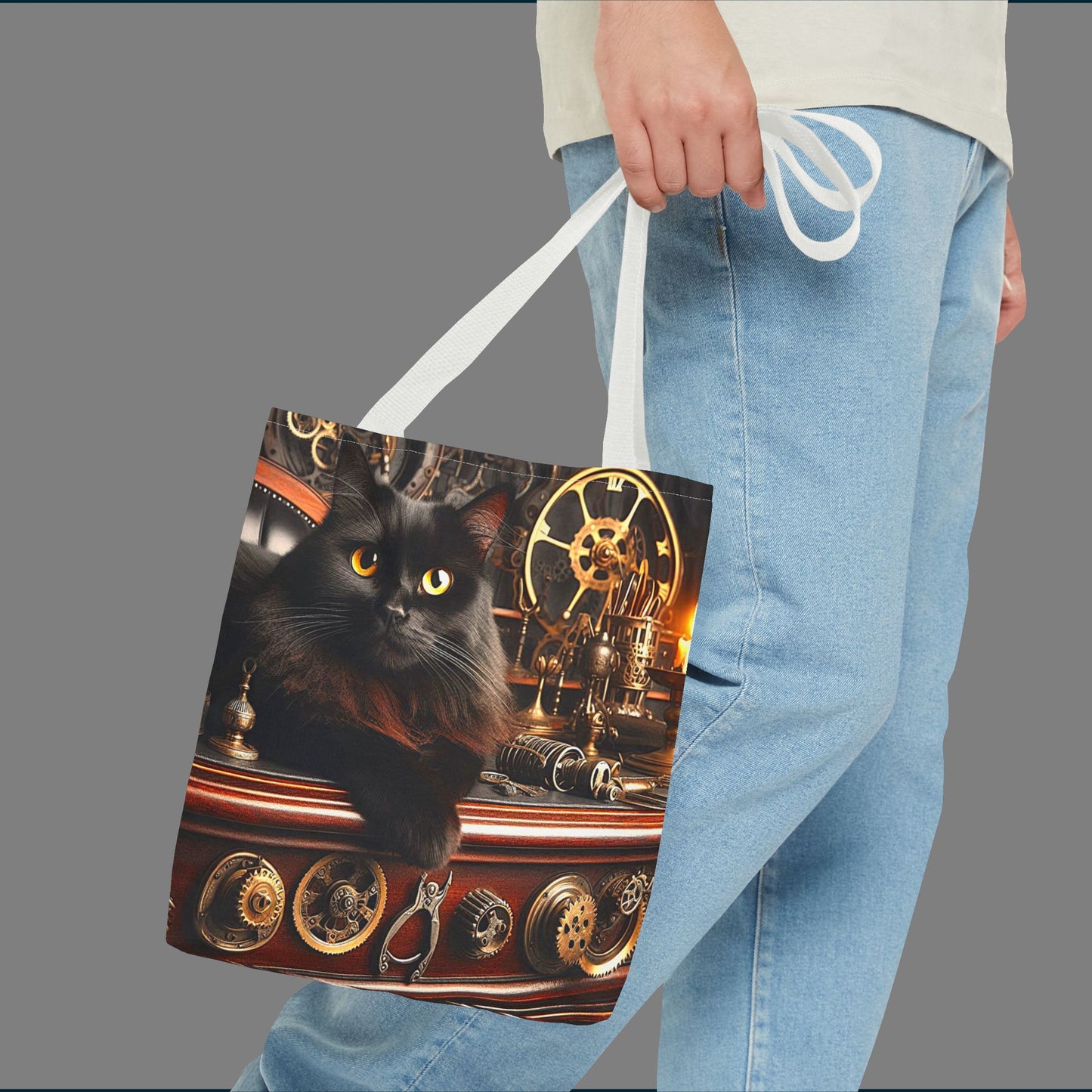 Black Cat Tote Bag