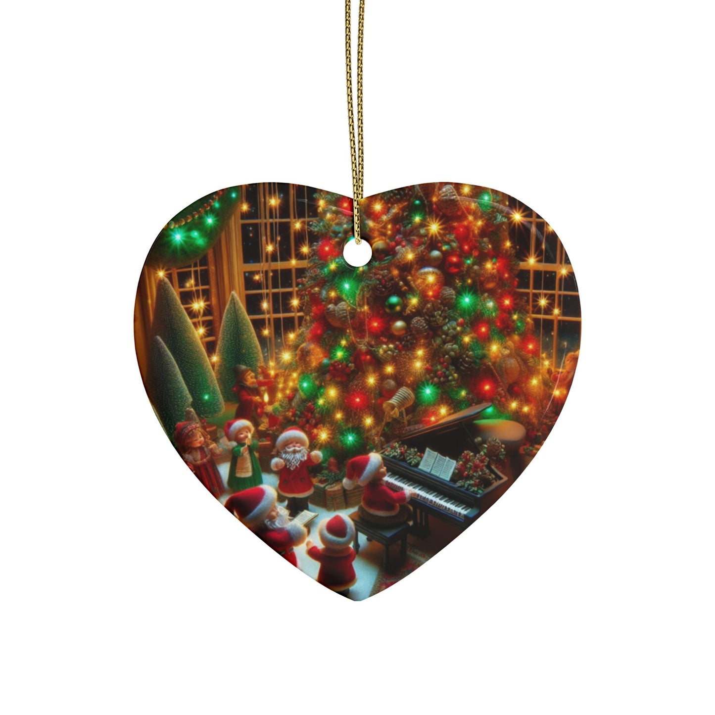 Christmas Ceramic Ornaments (1pcs, 5pcs, 10pcs, 20pcs)