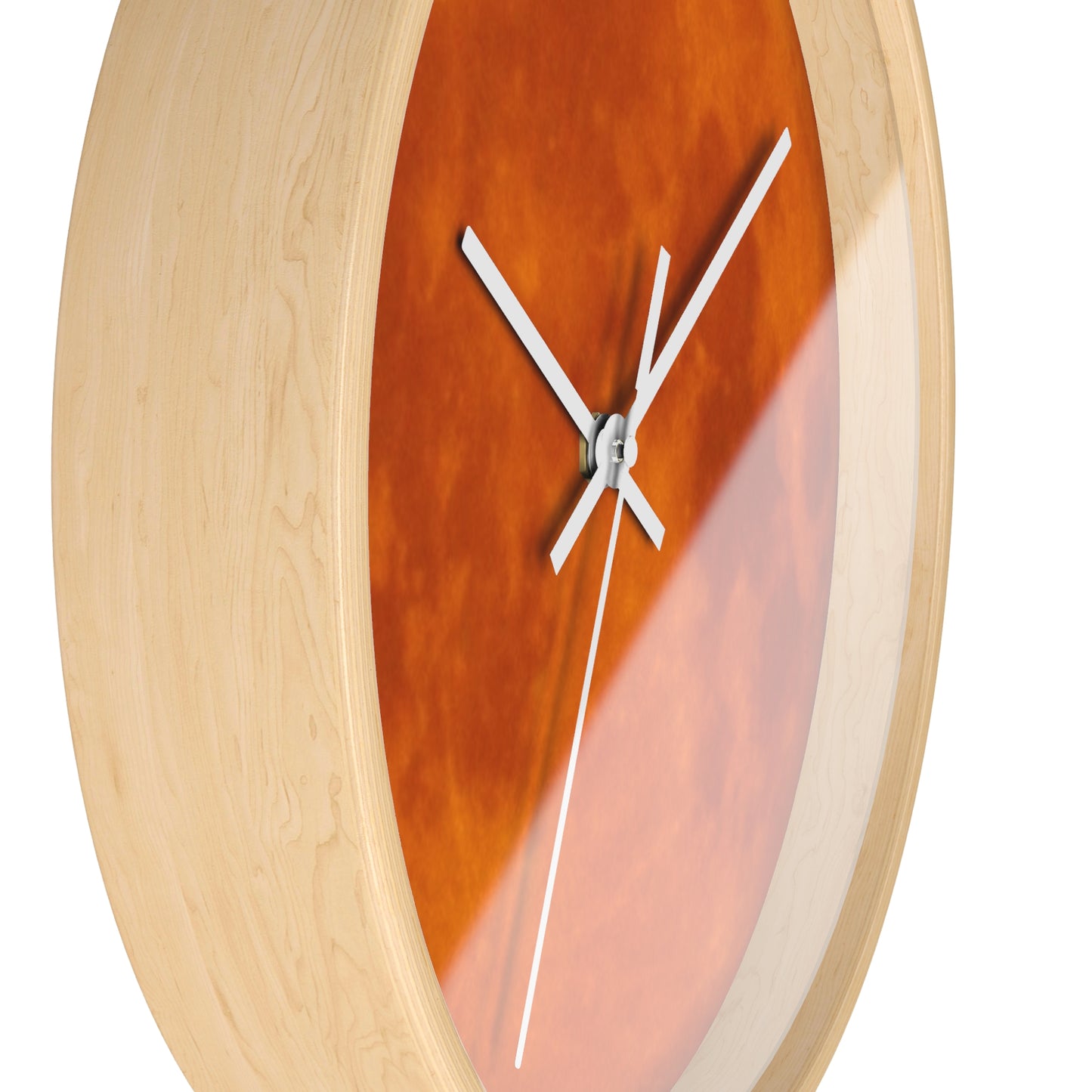 Clock: Full Blood Red Moon wall clock
