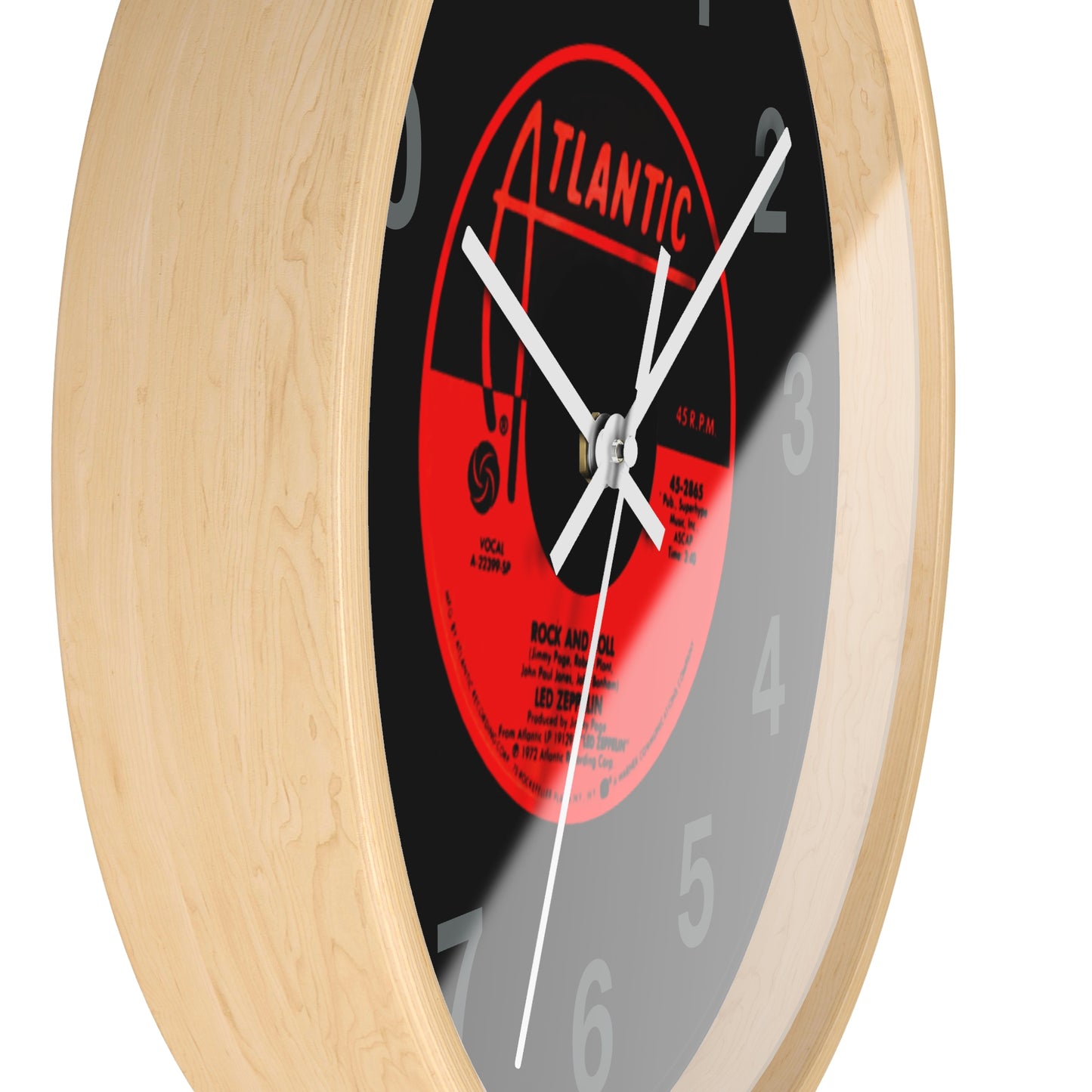 Musician Rock and Roll Wall Clock