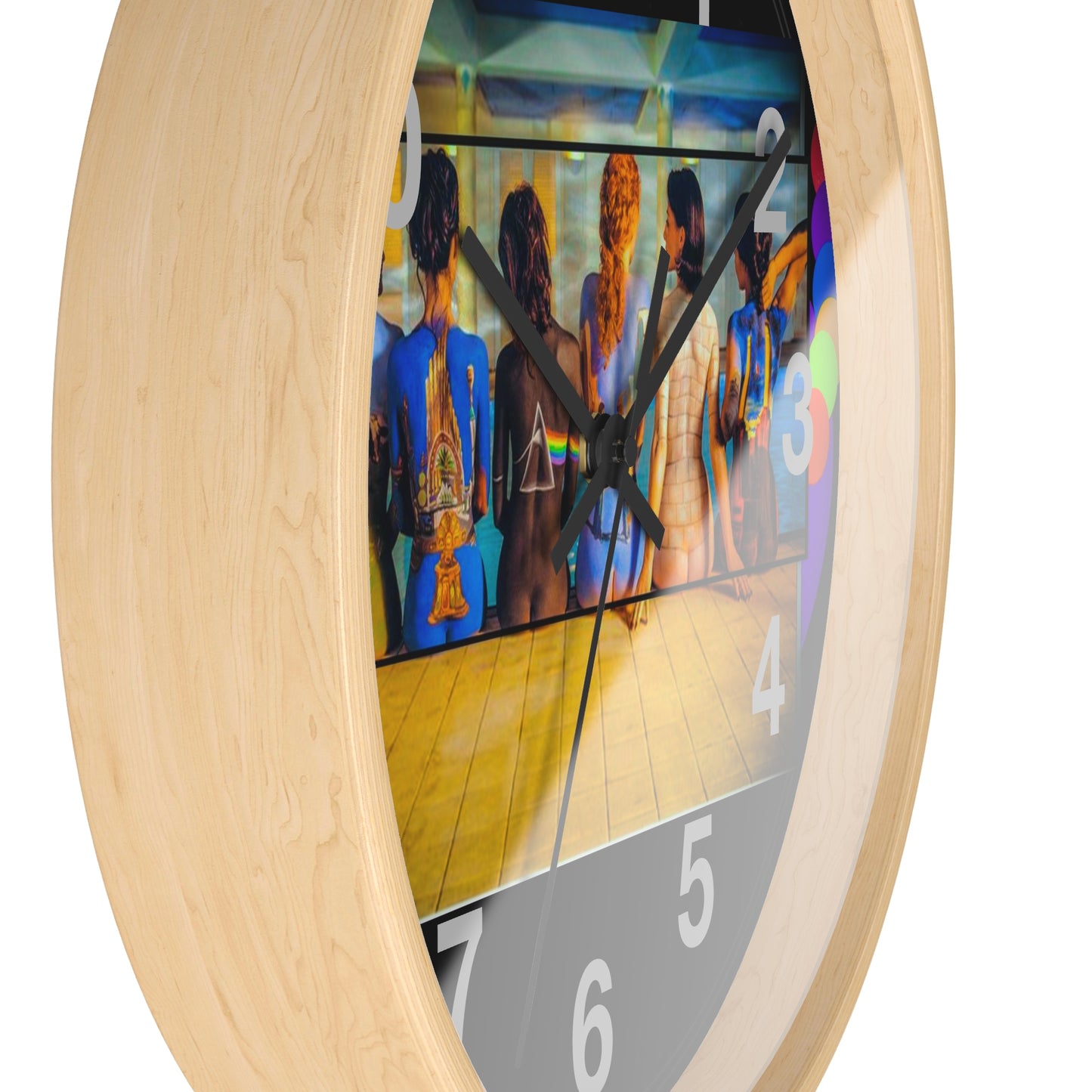 Clock Pink Floyd Wall Clock - Album Cover Design