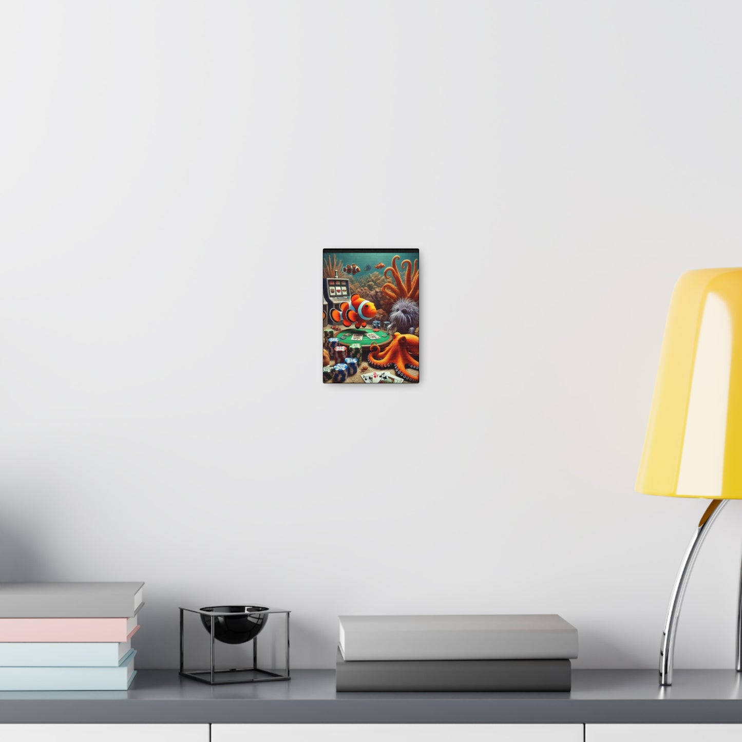 Clownfish Casino Canvas Wraps