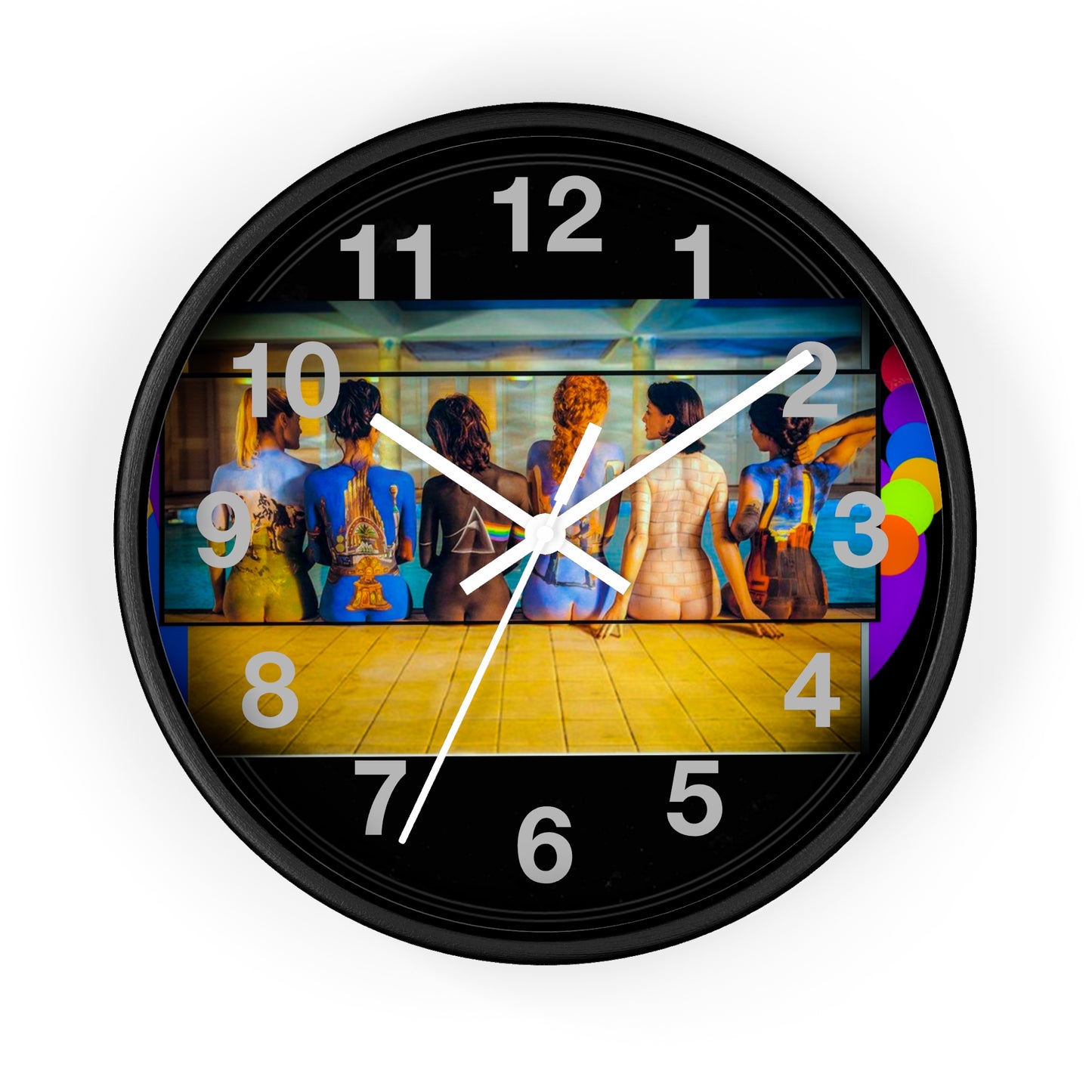 Clock Pink Floyd Wall Clock - Album Cover Design