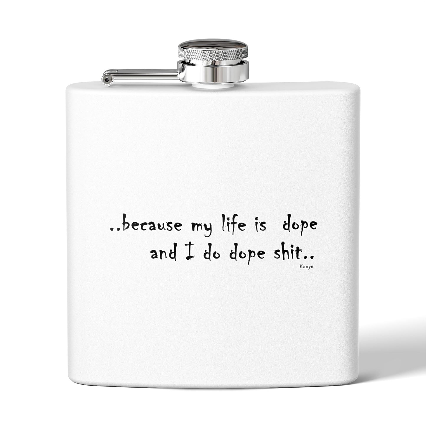 Stainless Steel Flask, 6oz