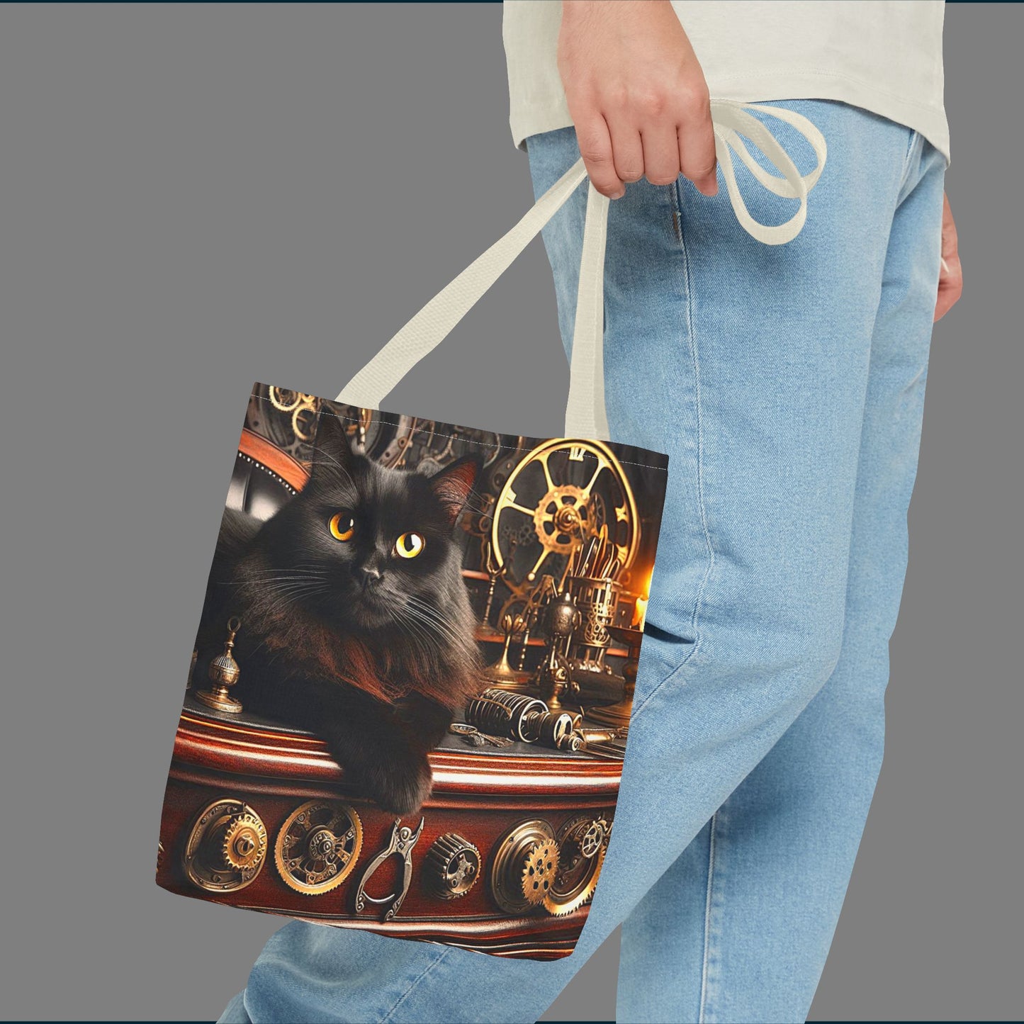 Black Cat Tote Bag