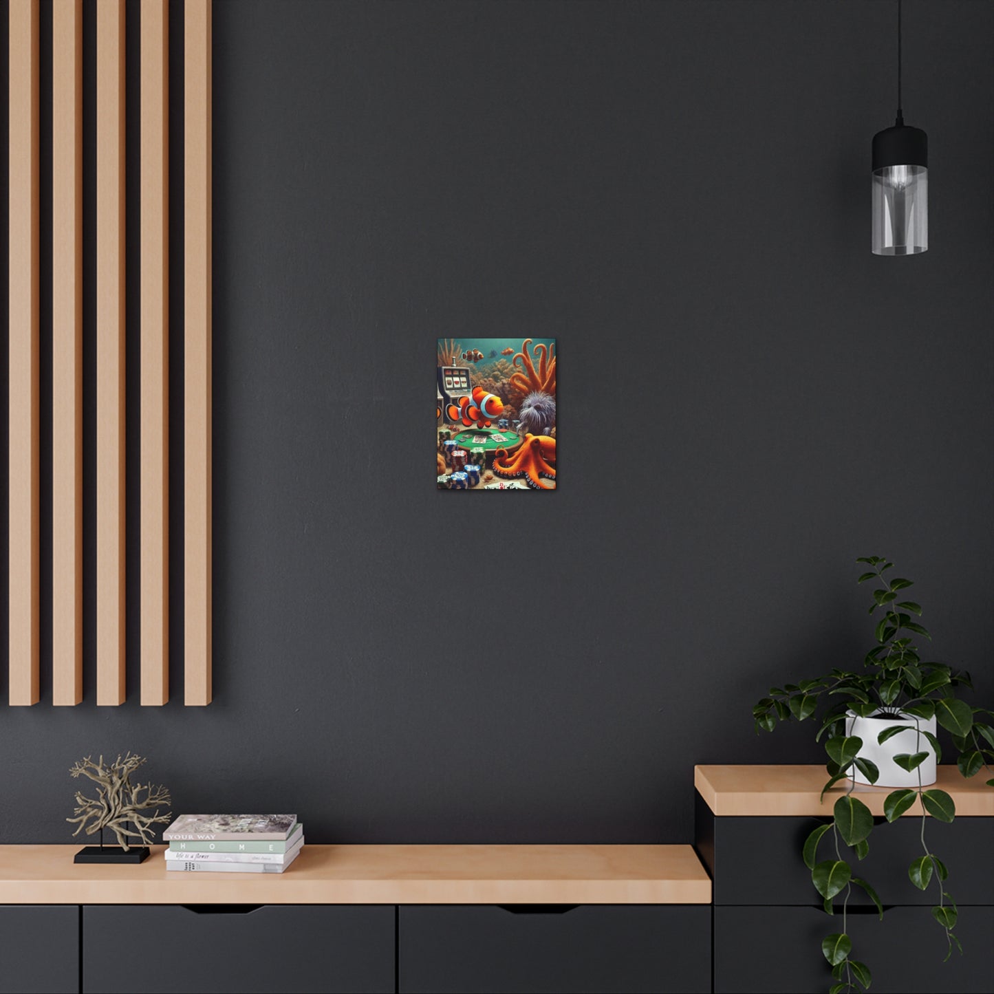 Clownfish Casino Canvas Wraps
