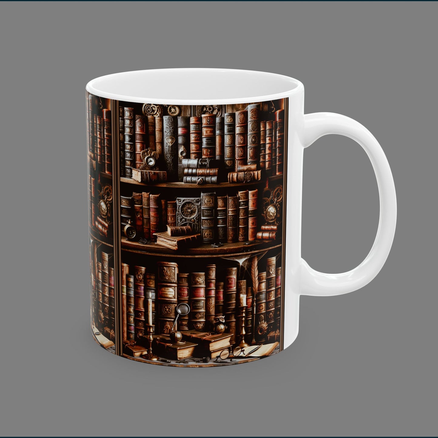 Bookworm Coffee Mug (11oz, 15oz) -