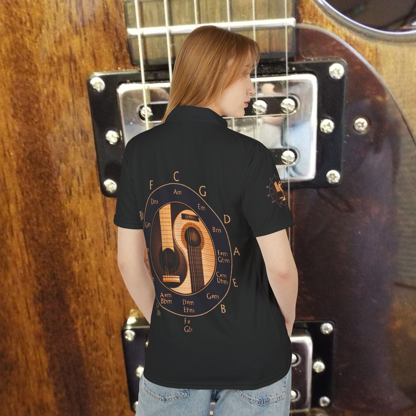 Musician Circle of Fifths Polo Shirt
