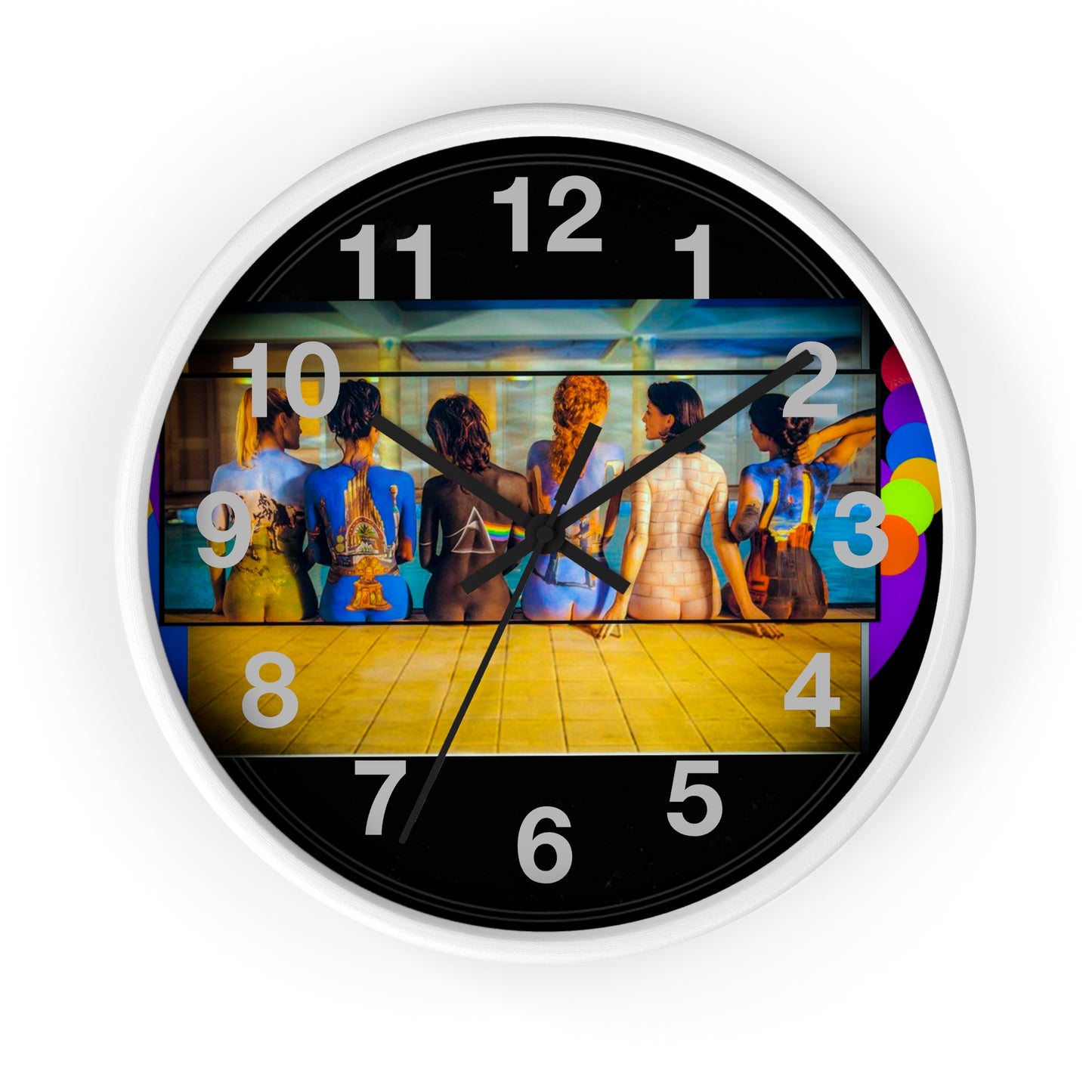 Clock Pink Floyd Wall Clock - Album Cover Design