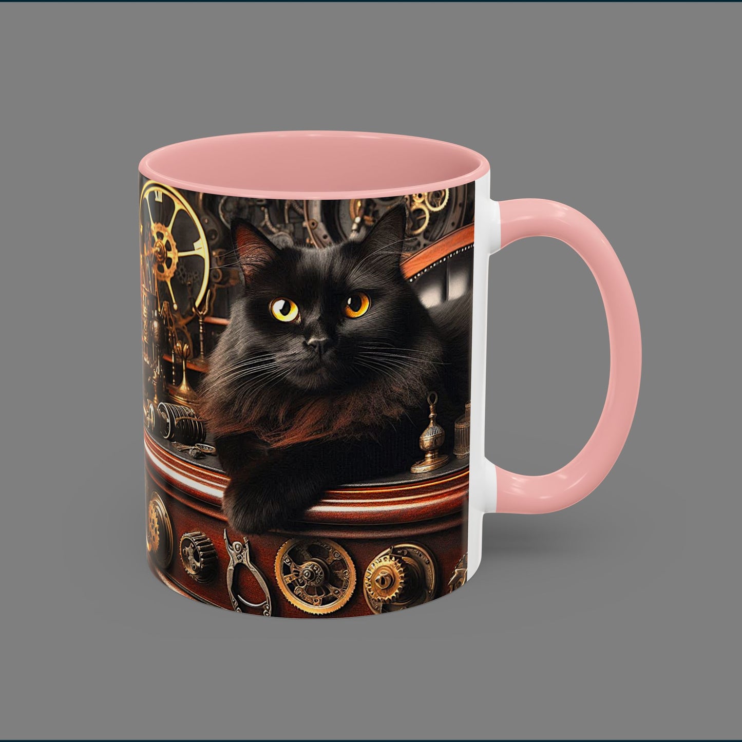 Black Cat Coffee Mug (11, 15oz)