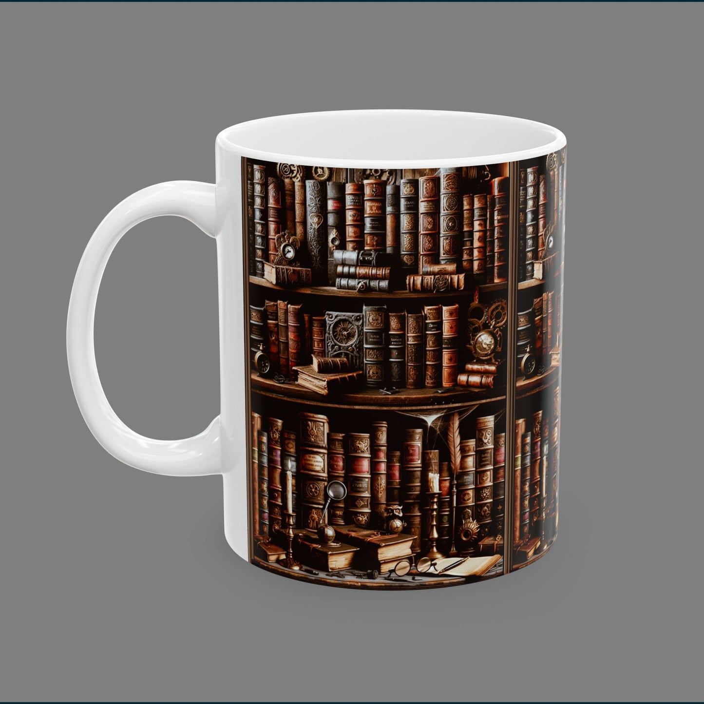 Bookworm Coffee Mug (11oz, 15oz) -