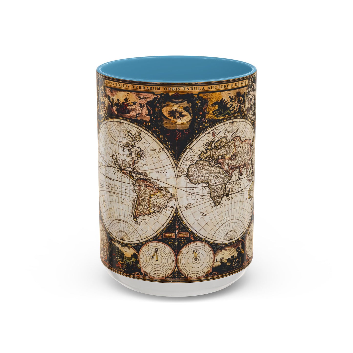 Antique Map Coffee Mug (11, 15oz)