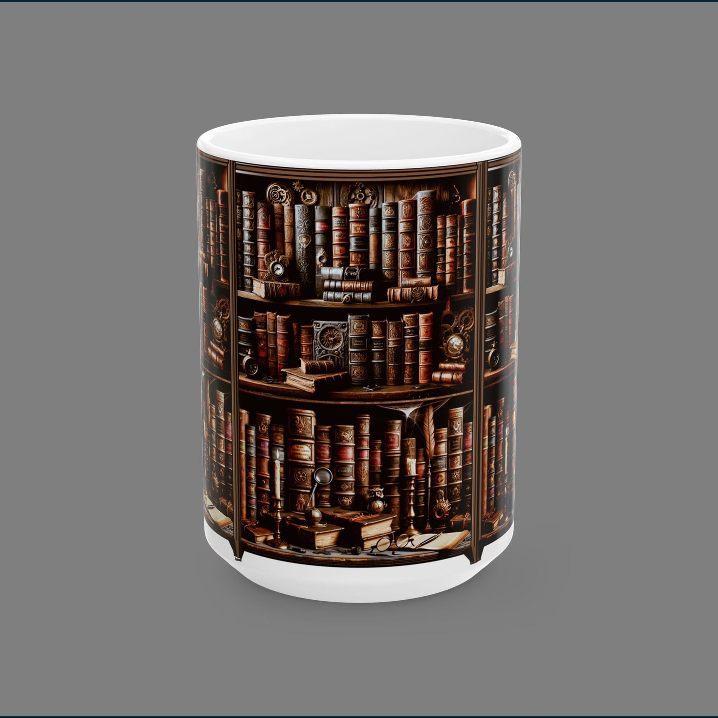 Bookworm Coffee Mug (11oz, 15oz) -