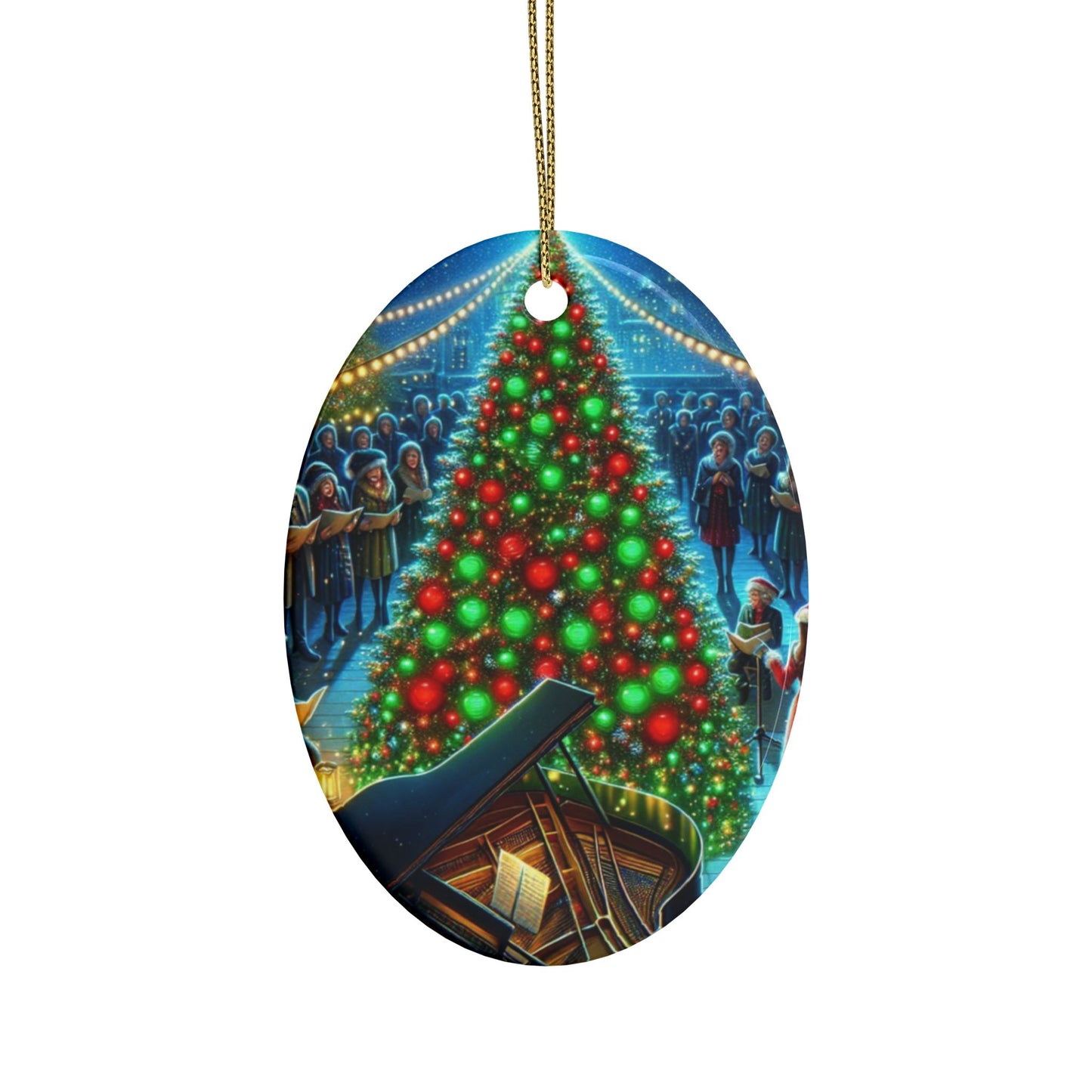 Christmas Ceramic Ornaments (1pcs, 5pcs, 10pcs, 20pcs)