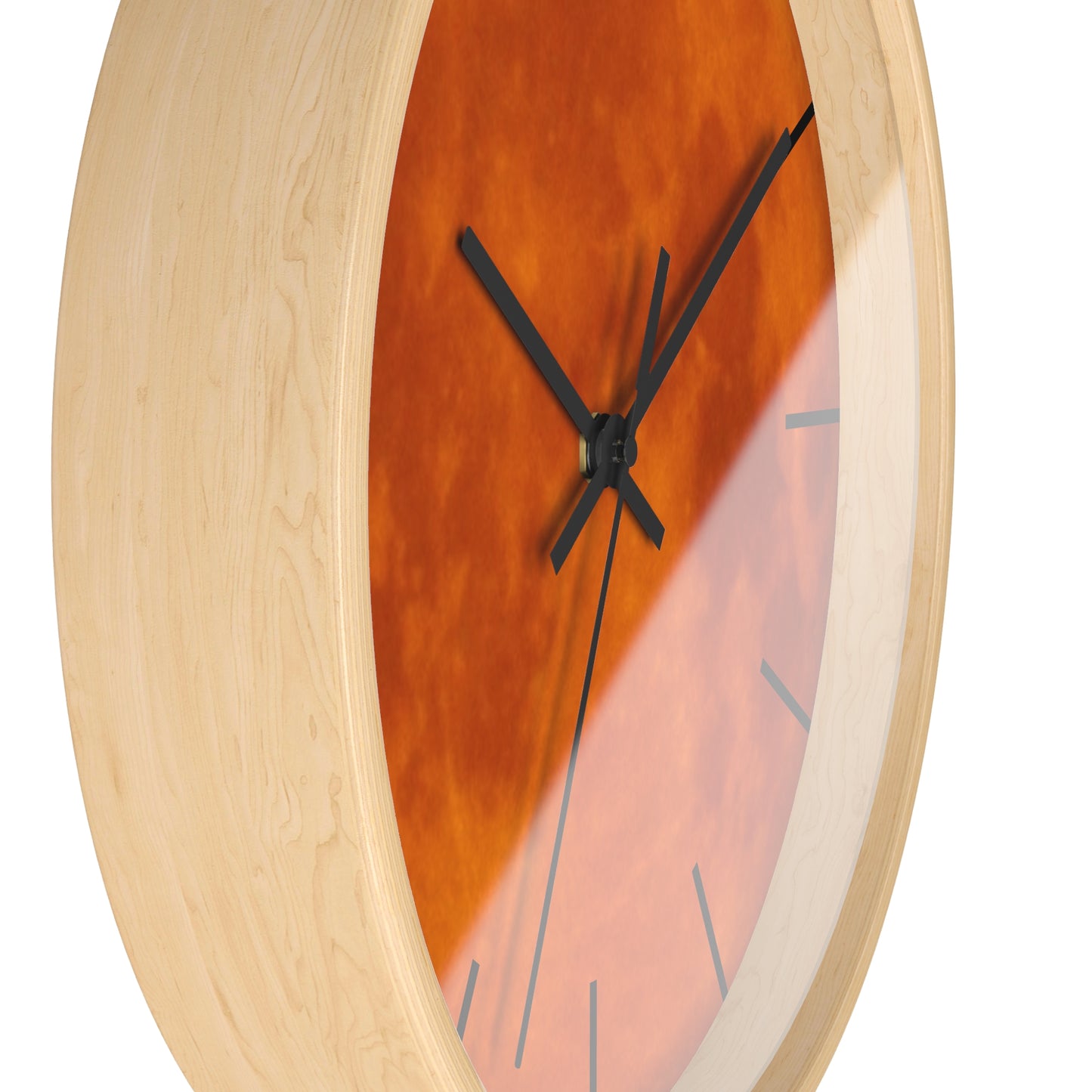 Clock: Full Blood Red Moon wall clock