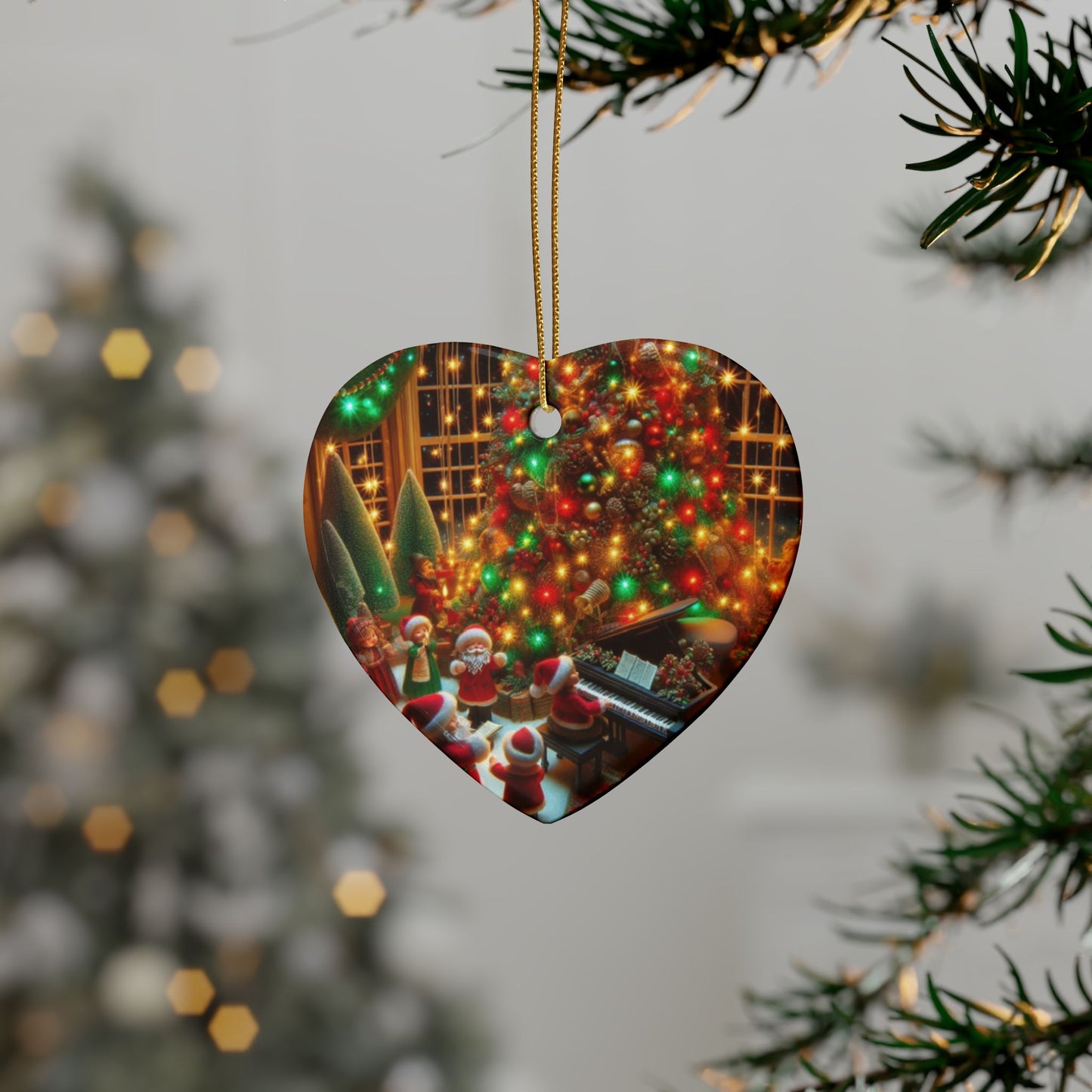 Christmas Ceramic Ornaments (1pcs, 5pcs, 10pcs, 20pcs)