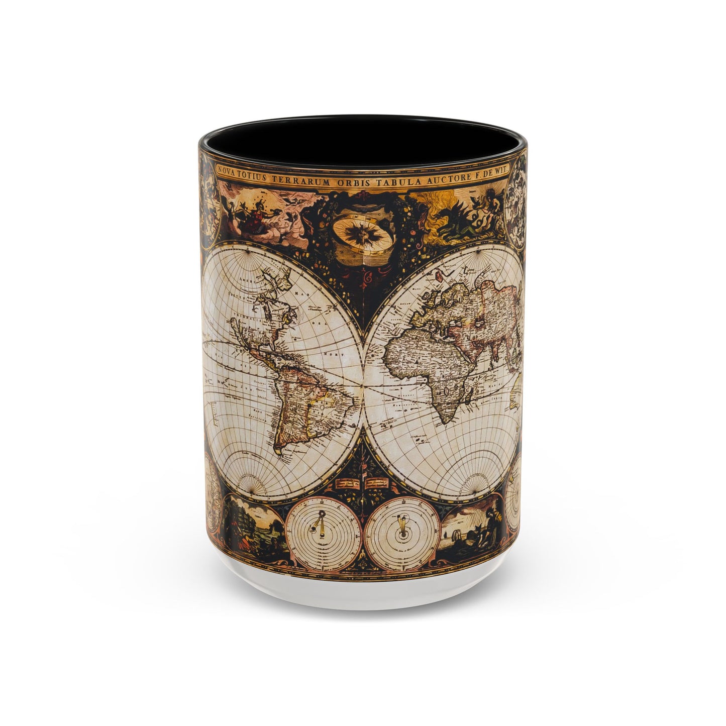 Antique Map Coffee Mug (11, 15oz)