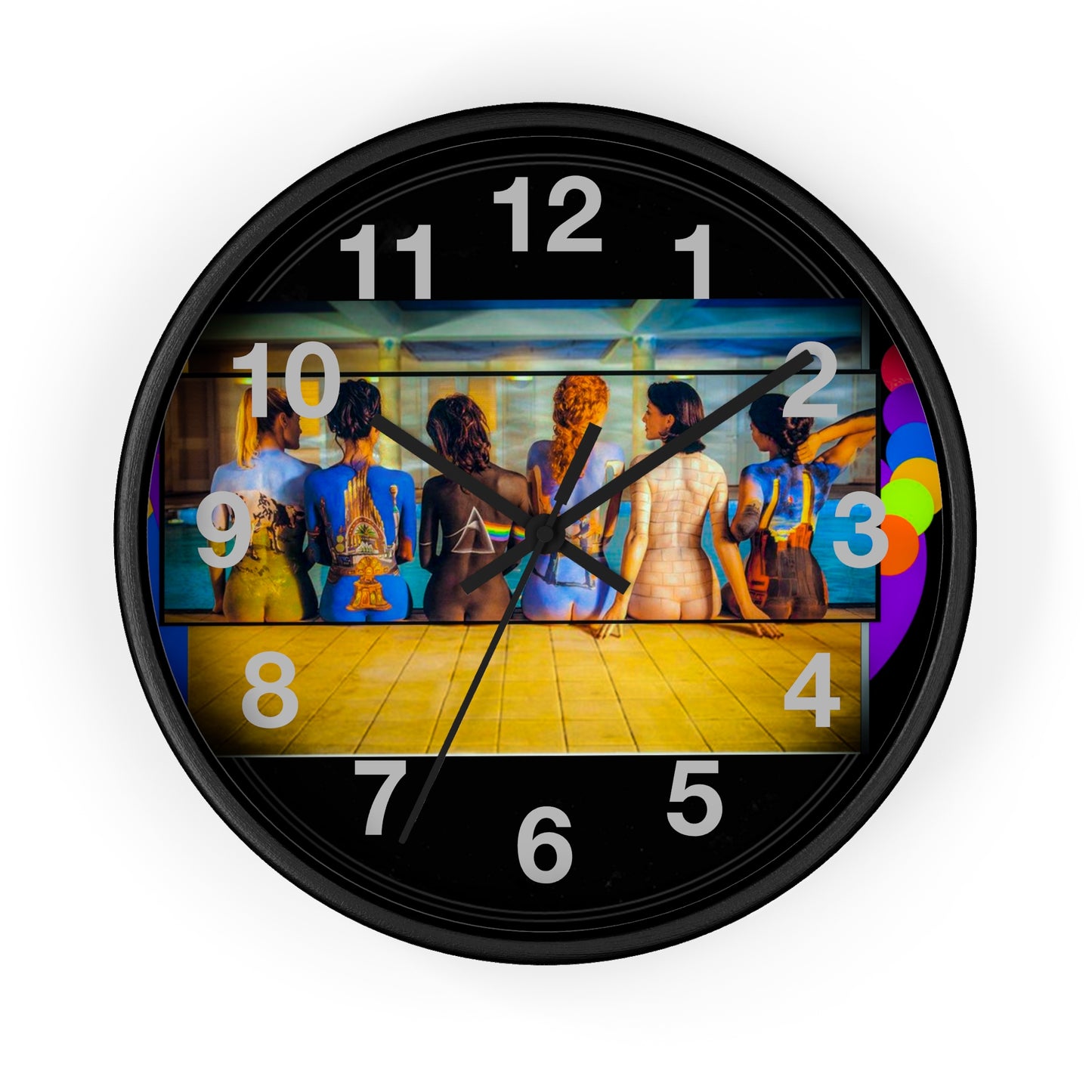 Clock Pink Floyd Wall Clock - Album Cover Design