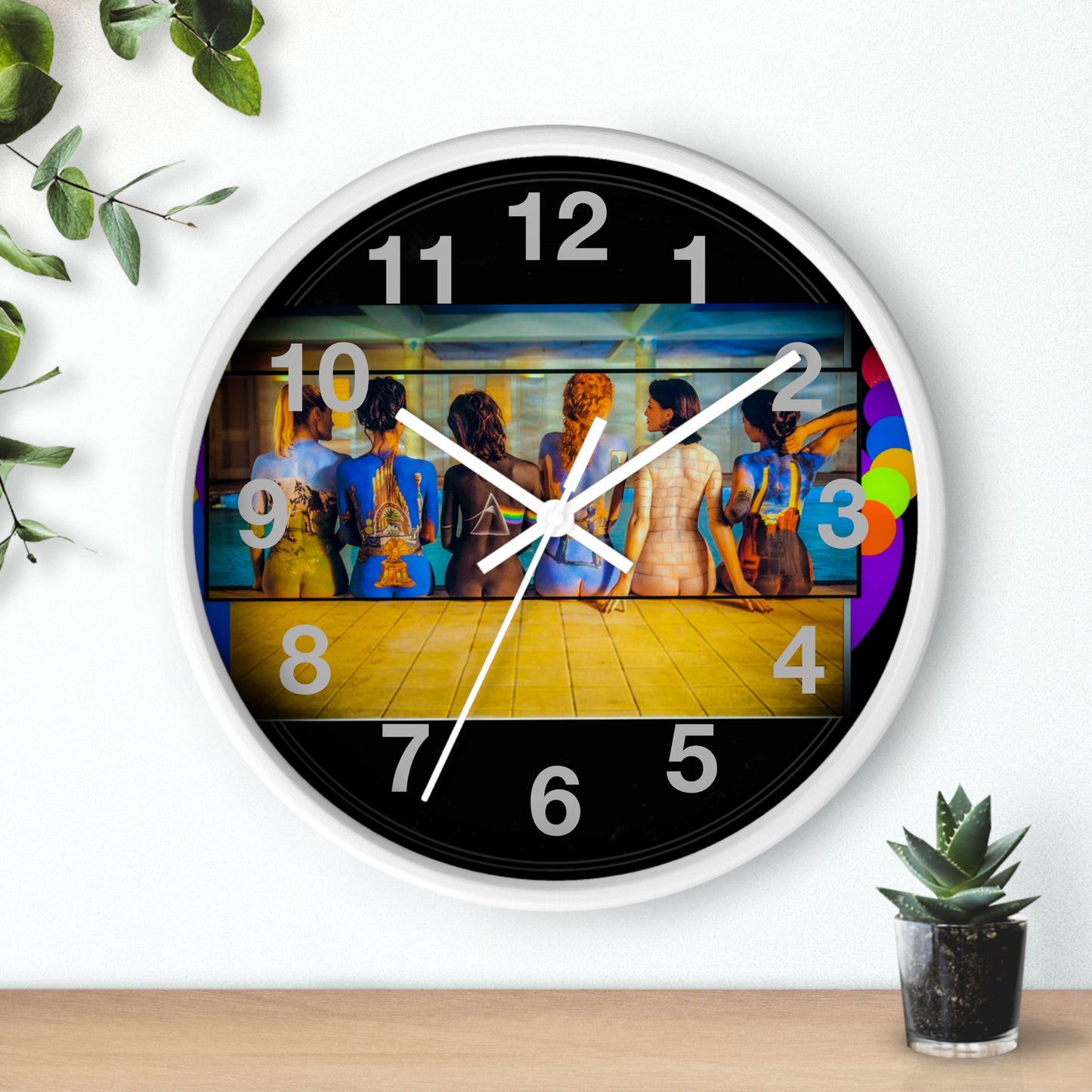Clock Pink Floyd Wall Clock - Album Cover Design