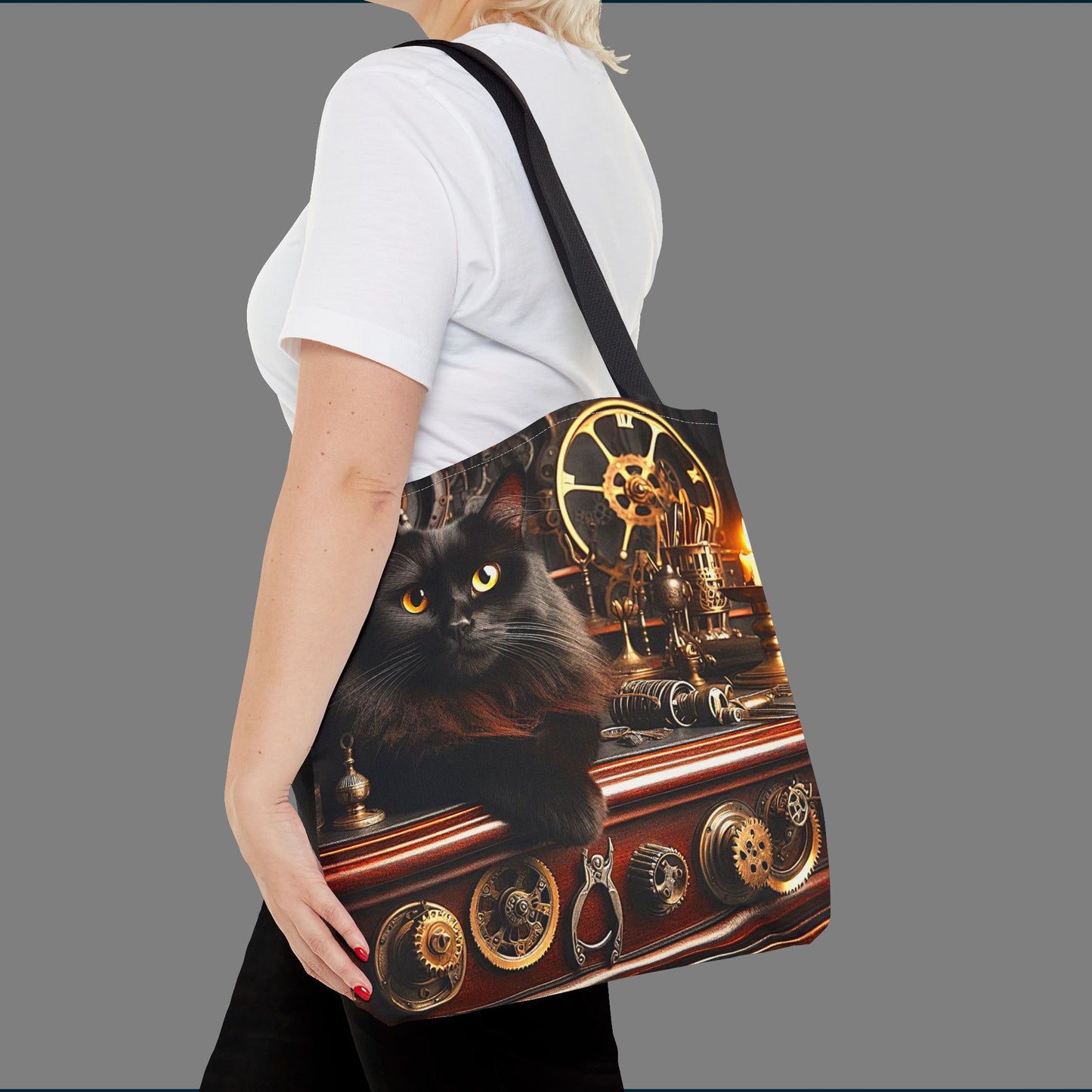 Black Cat Tote Bag