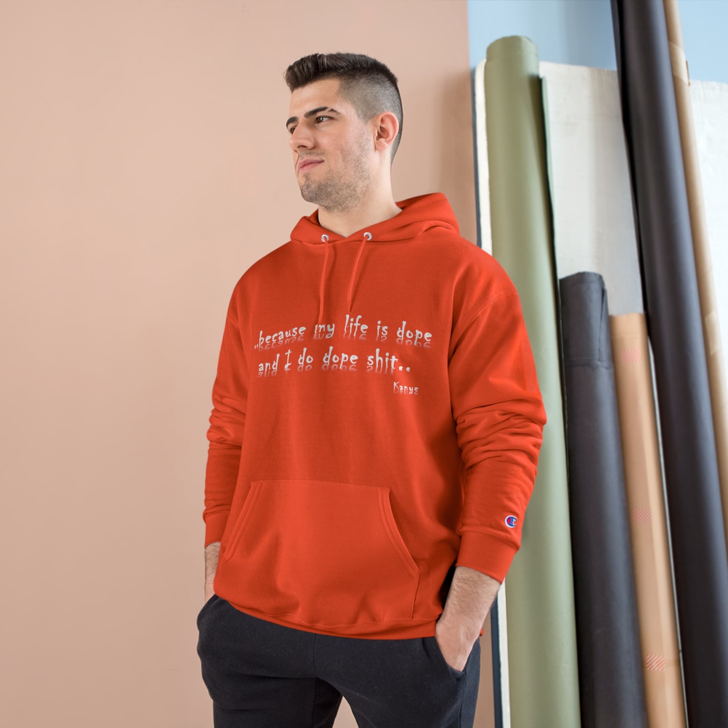 Hip Hop Unisex Hoodie Because My Life Is Dope and I Do Dope Sh**